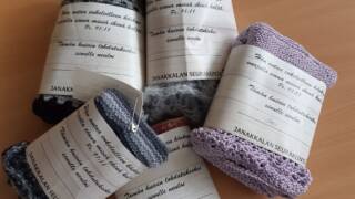 lohtuhuiveja kauniisiin vyötteisiin pakattuna